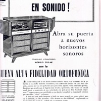 Año 1953|Cuando aparecía el sonido ortofónico en la Argentina|Los primeros combinados.